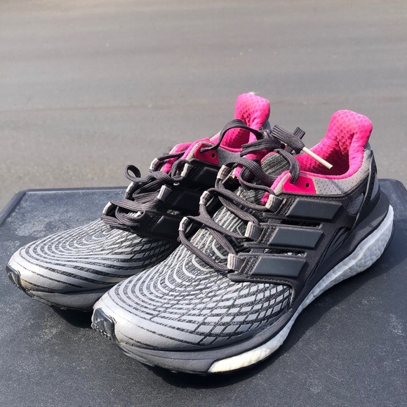 adidas Shoes - Adidas BB3456 Women's Gray and Pink Athletic Sneakers Size 8